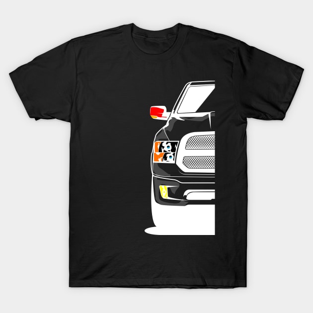 Dodge RAM Truck T-Shirt by EtyazaForez